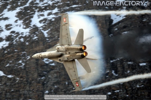 2008-10-09 Axalp Shooting Range 0361 McDonnell Douglas FA-18C Hornet
